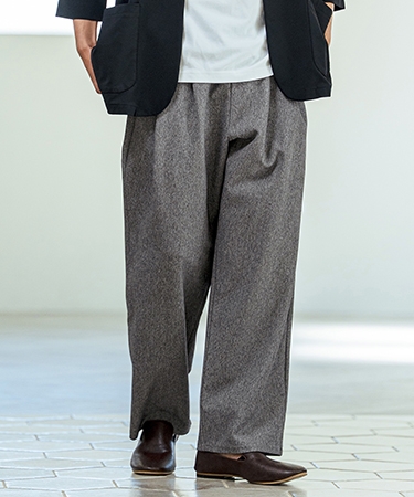 【Magine(マージン)】Kersey Style Two Tuck Easy Wide Pants ワイドパンツ(MGN-261-015) | Magine | 02