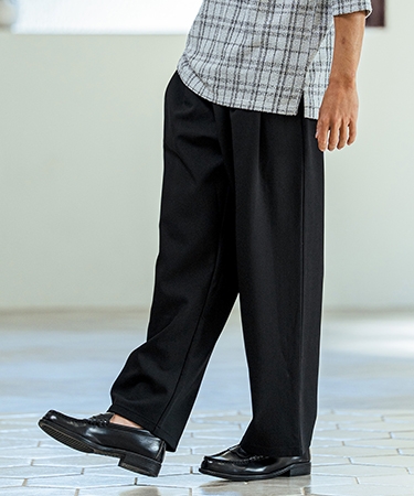 【Magine(マージン)】Kersey Style Two Tuck Easy Wide Pants ワイドパンツ(MGN-261-015) | Magine | 03