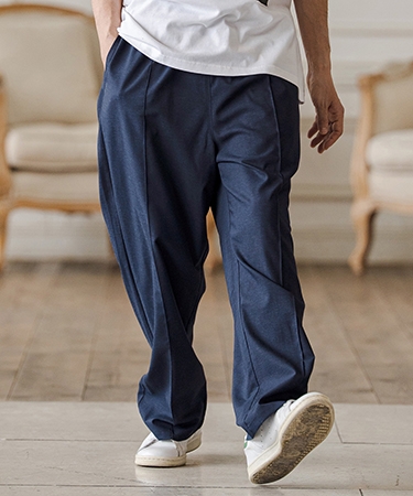 【CAMBIO(カンビオ)】Linen Rayon Wide Straight Pants ワイドストレートパンツ(CAM26SS-022) | CAMBIO | 03