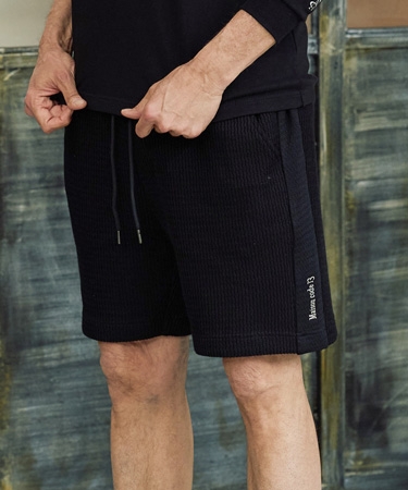 【Maison code 13(メゾンコードサーティーン)】rib knit shorts ニットショートパンツ(M26S-06) | Maison code 13 | 02