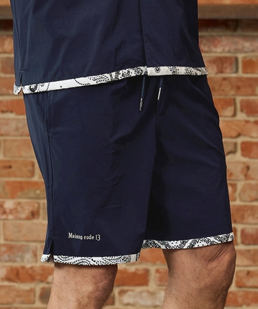 【Maison code 13(メゾンコードサーティーン)】cool material bandana shorts ショートパンツ(M26S-16) | Maison code 13 | 01