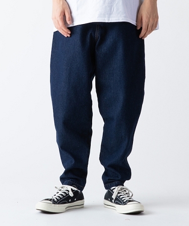 【rehacer(レアセル)】Big Pocket Wide Tapered Denim　デニムパンツ(01190500020) | rehacer | 01