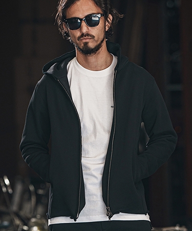 【wjk reluxe】heavy urake cut off hoodie パーカー(WR25S-15) | wjk reluxe | 03