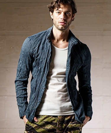 【wjk】4 hook shirt(garment dye) シャツ(4310 cl22b) : ms5146 