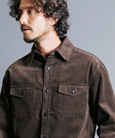 Magine(マージン)】CTN CORDUROY WORK SHIRTS コーデュロイシャツ(2331