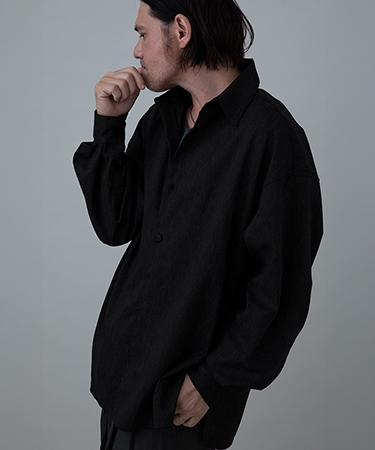 エゴトリッピング TRIPPING 美品EGO / 赤ミミオフィサー AKAMIMISHIRTS (エゴトリッピング) TRIPPING EGO ウールシーピーオーシャツ ジャケット・アウター
