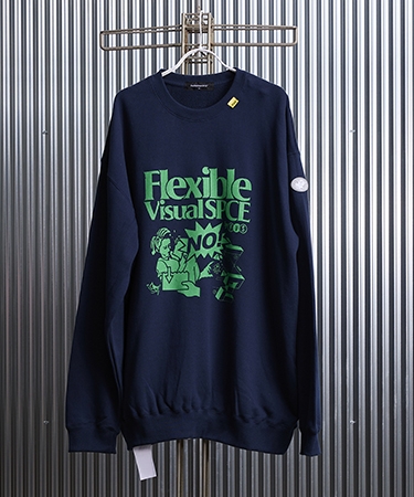 【FlexibleVisual SPCE】FVS Sweatshirt スウェット(FVS26) |  | 01