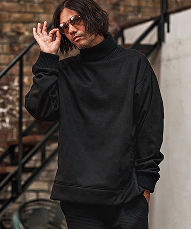 CAMBIO（カンビオ） 【】 裏フリーススウェードポンチリブ