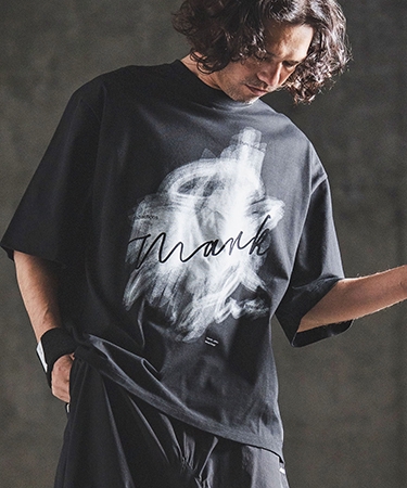GLIMCLAP 【GLIMCLAP(グリムクラップ)】Graphic Art Print T-shirt