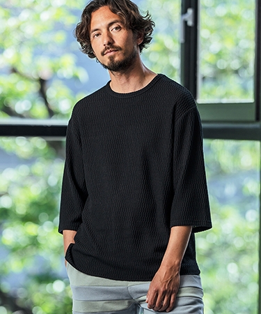 【Magine(マージン)】Honeycomb mesh T-shirt Tシャツ(MGN-241-2-022) | Magine | 02