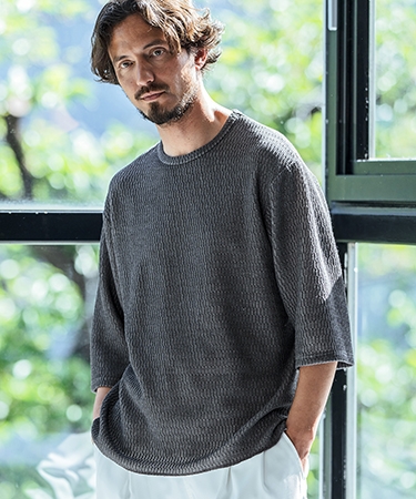 【Magine(マージン)】Honeycomb mesh T-shirt Tシャツ(MGN-241-2-022) | Magine | 03