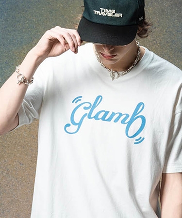 glamb（グラム） 【】Nixon Spin Logo T-Shirt ニクソンスピンロゴT