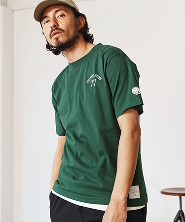 【seventy seven(セブンティセブン)】middle onz S-S high end t-shirts (77arch) Tシャツ(7725S090) | seventy seven | 02