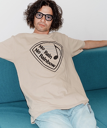 【No Rain No Rainbow(ノーレインノーレインボー)】3D pick print T-Shirt Tシャツ(NR25W-31) | No Rain No Rainbow | 02