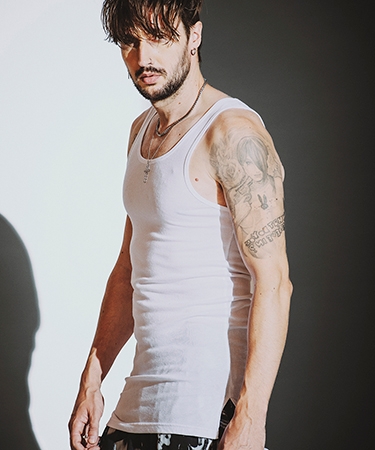 【NO ID.(ノーアイディー)】サイト゛スリットロンク゛タンクトッフ゜(457006-283T) | NO ID. | 01