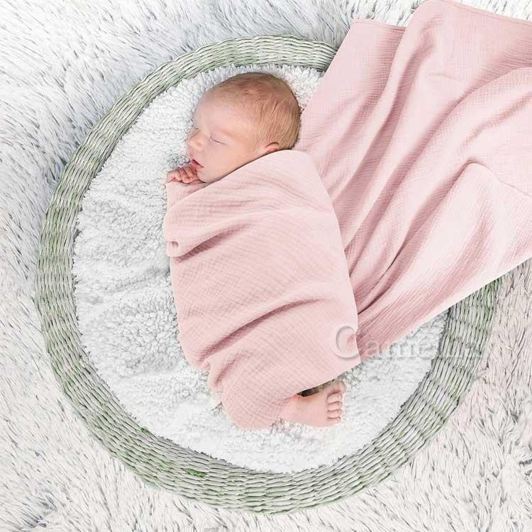 ブランケット おくるみ ガーゼ ベビー スワドル 赤ちゃん 新生児 夏用
