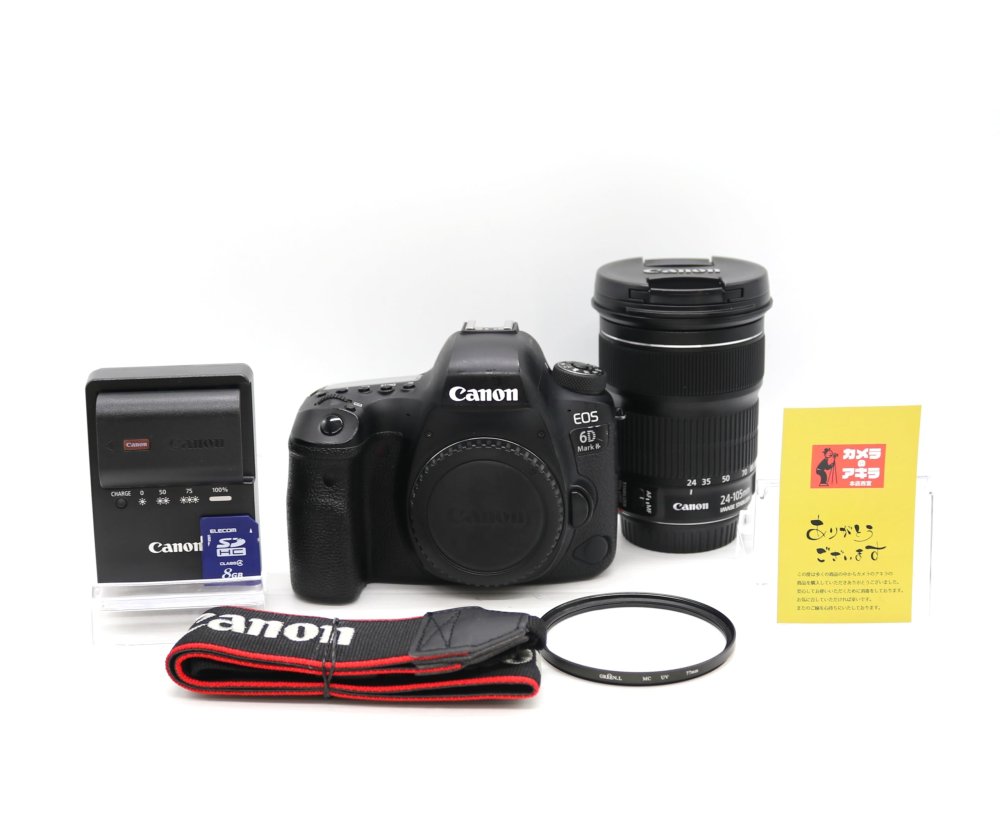 Canon デジタル一眼レフカメラ EOS 6D Mark II EF24-105 IS STM レンズ