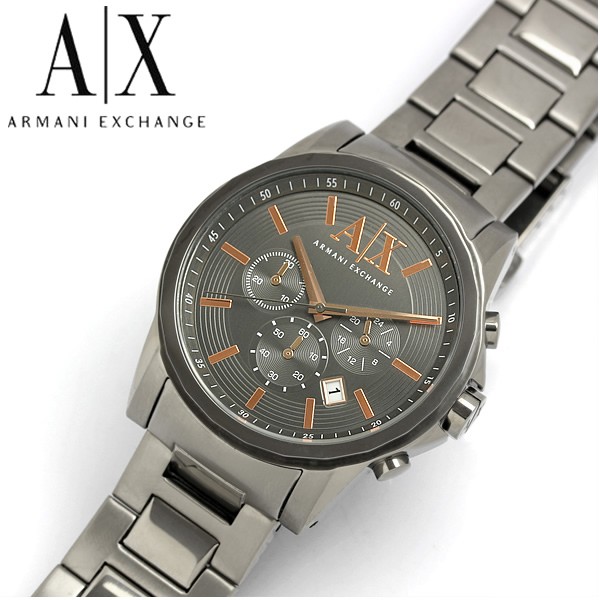 ARMANI EXCHANGE アルマーニ エクスチェンジ クロノグラフ 腕時計 ウォッチ メンズ ステンレス デイトカレンダー クォーツ 日常生活防水 ax2086 :ax2086:腕時計