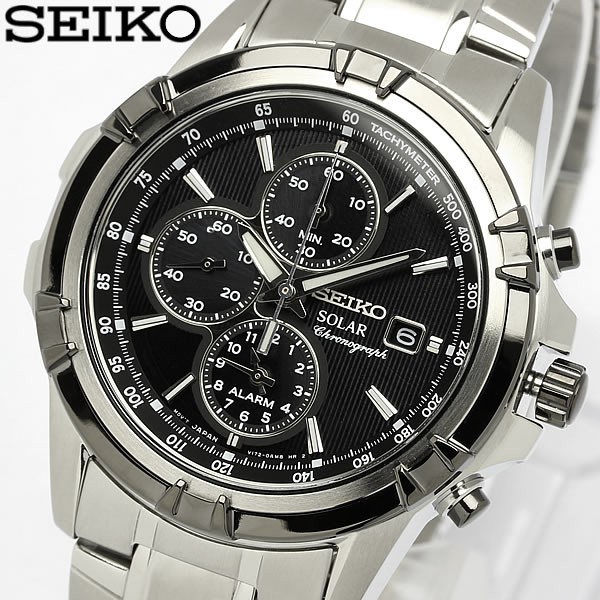 セイコー SEIKO 腕時計 海外モデル ソーラー アラーム クロノグラフ メンズ SSC147P1 :ssc147p1:腕時計 財布 バッグ