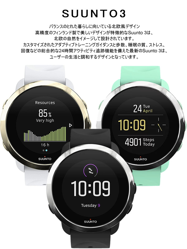 最大15%OFFクーポン 訳あり スリーブなし SUUNTO 3 スント3 G1