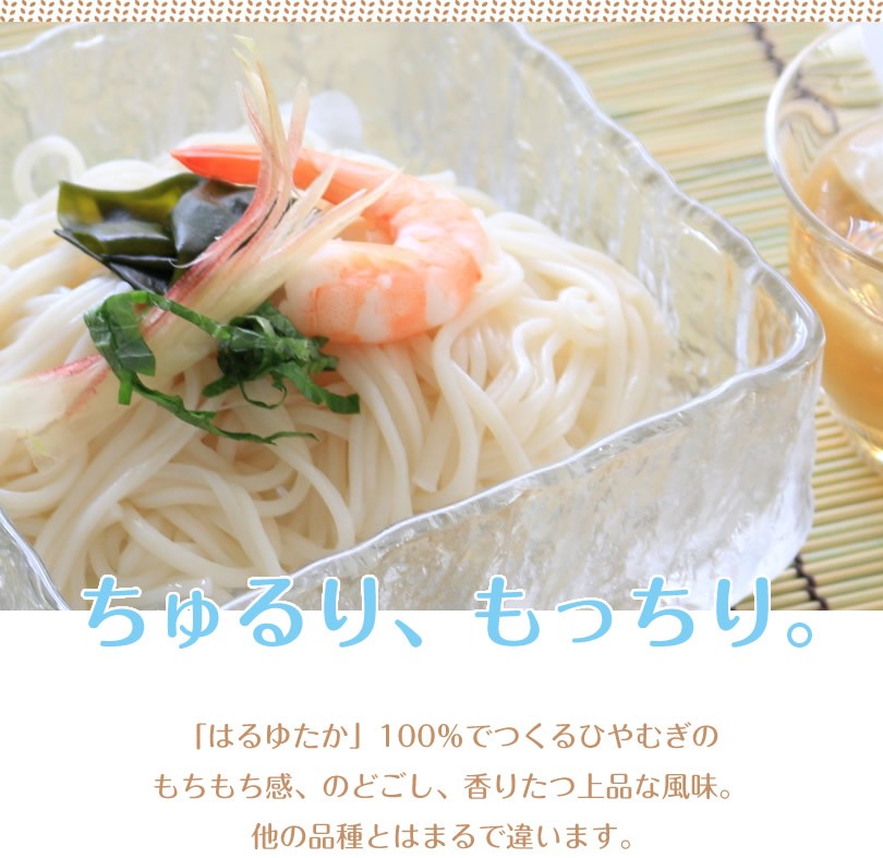 ちゅるり、もっちり。