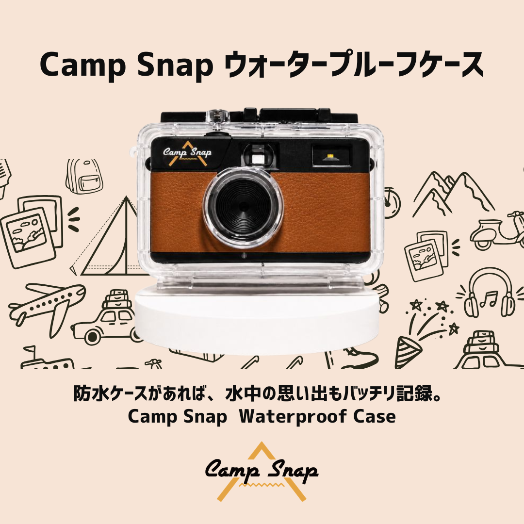 CampSnap2 ＋ 純正防水ケースセット Camp Snap Waterproof Case for
