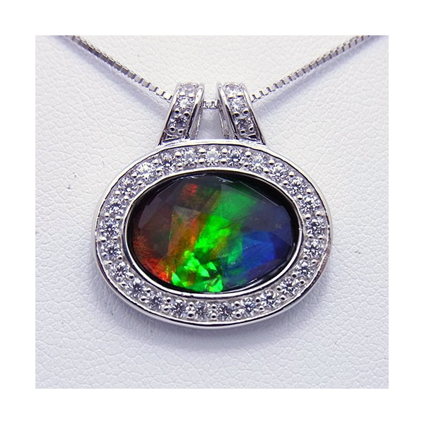 今季ブランド AURORA AMMOLITE オーロラジュエリー アンモライト