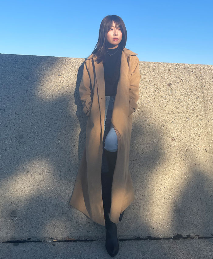 ≪セール開催!!11/20~11/30≫ロング コート シングル コーデュロイ