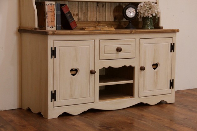 キャンドールインテリア 収納、棚、家具 NC カントリー ディスプレイ キャビネット オーダーメイド カントリー