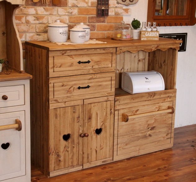 2チェスト ダストボックス キャビネット 135cm オーダーメイド