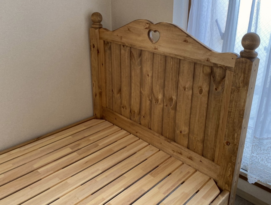 カントリー シングル ベッド 寝具 木製 無垢 北欧 パイン材 北欧パイン