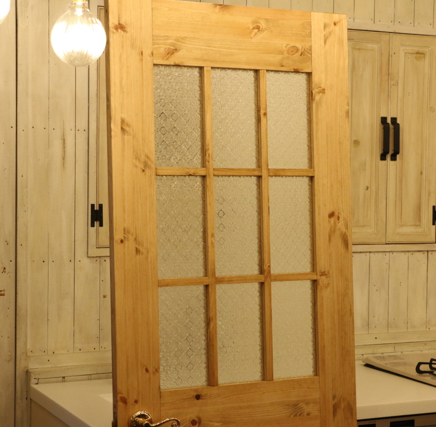 ドア カントリー オーダードア 格子 室内用 オーダー家具 選べるカラー