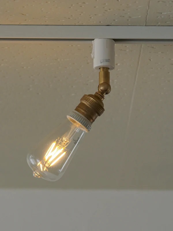 中古】スポットライト5台 ガラスセード付き LEDランプつき 中古