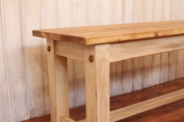 NC ベンチ 日本製 完成品 2人掛け 2人用 腰掛け ウッドベンチ