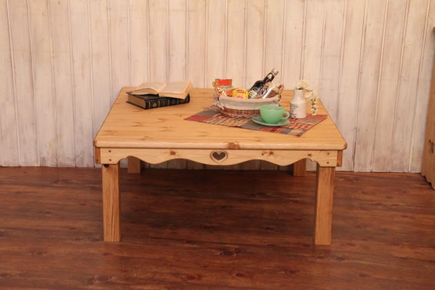 無垢材　オーダーメイドのこたつテーブル 無垢材 オーダーメイドのこたつテーブル オーダーメイド家具 無垢の
