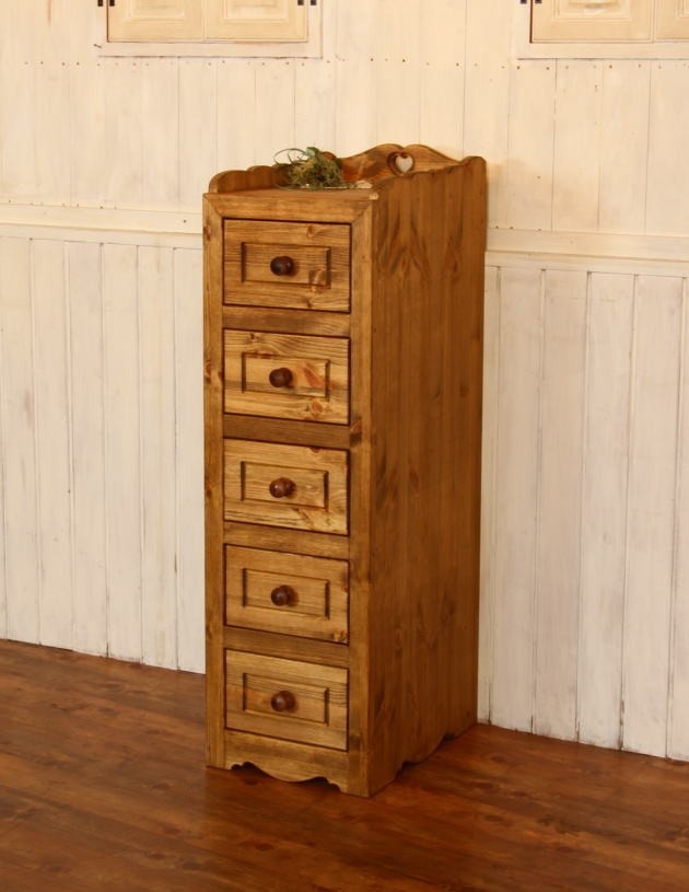 カントリー ハート チェスト S オーダーメイド カントリー家具 完成品