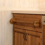 カントリー キッチン 16 Ｗ2310 オーダー家具 サイズ変更可能 北欧 無垢 木製 パイン材 収納 人造大理石 天板 セラミックトップ - 31