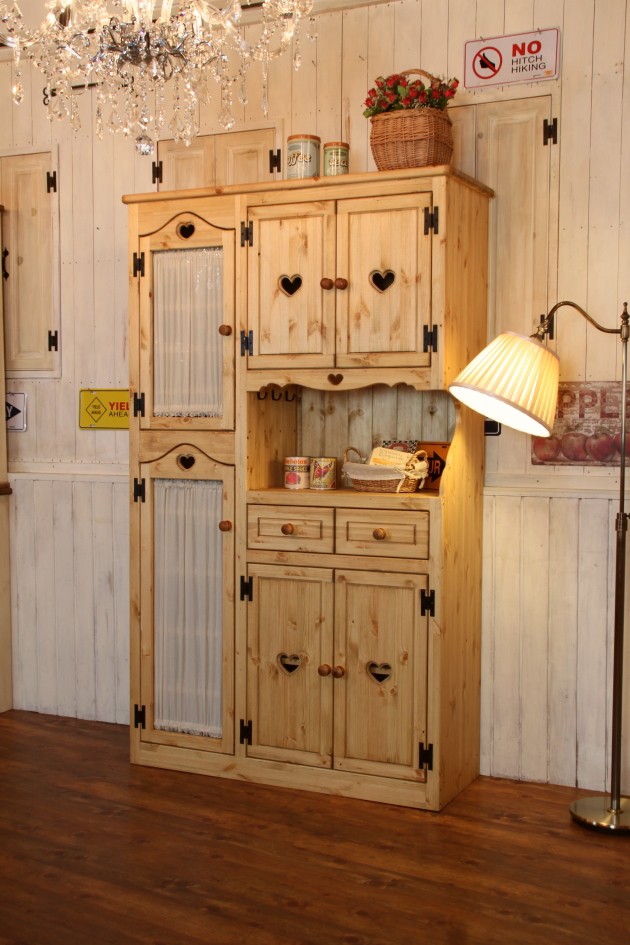 カントリー 2ガラスマルチ キャビネット L オーダーメイド カントリー