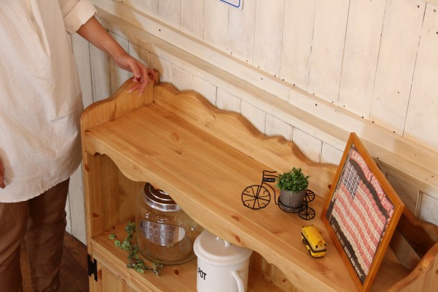 ナチュラルカントリー キャビネット ハンドメイド オーダーメイド