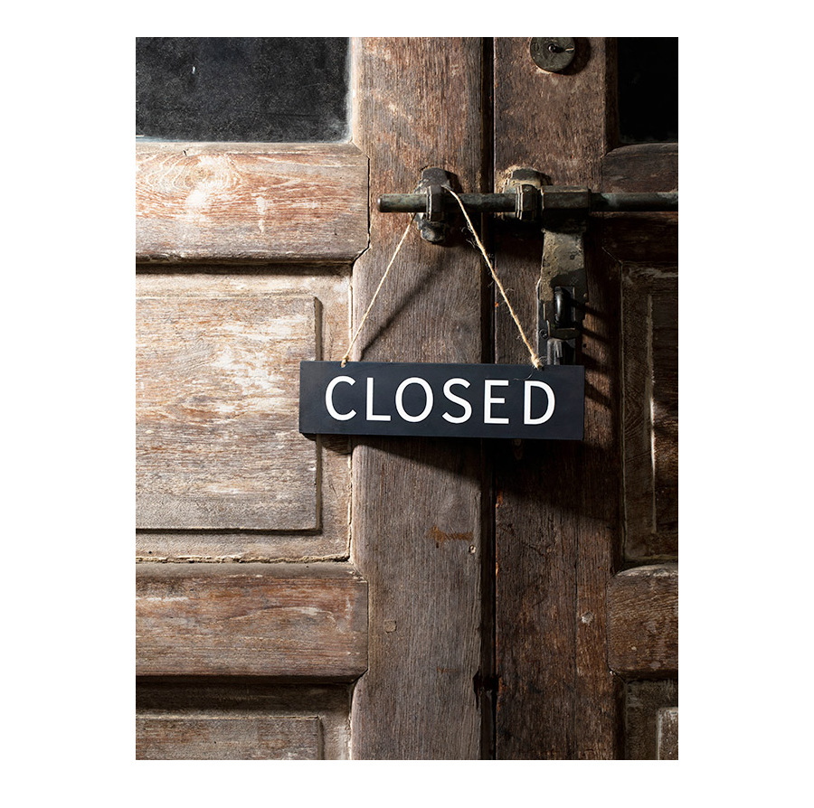 アイアン サイン OPEN ／ CLOSED 表札 数字 案内 ドア 雑貨 店舗