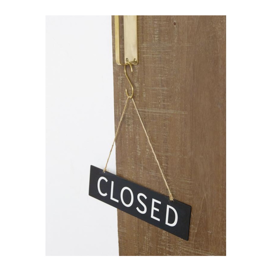 アイアン サイン OPEN ／ CLOSED 表札 数字 案内 ドア 雑貨 店舗