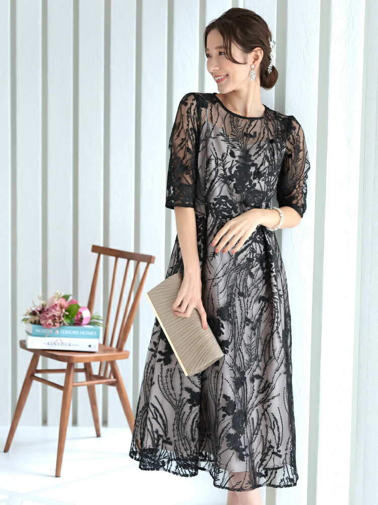 背中編み上げ ワンピース（レディースファッション）の商品一覧  