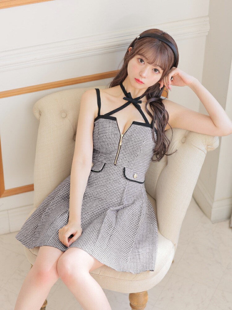 スーツ・フォーマル・ドレス ROBEdeFLEURS fm2656 ROBE de FLEURS / ローブドフルール】 チェック/ ツイード