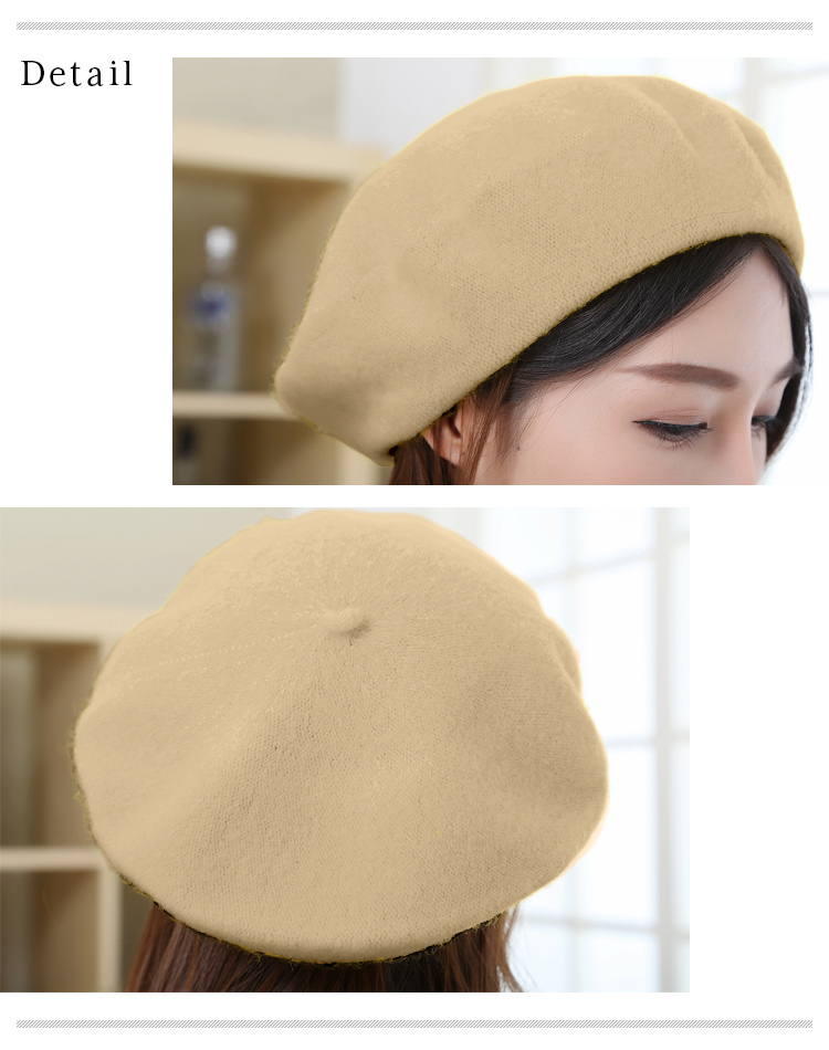 レディース フェルトベレー帽 ベレー帽子 ウール キャップ おしゃれ
