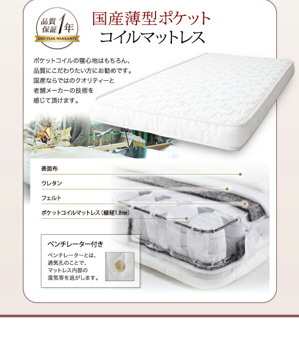 新春セール お客様組立 国産大容量収納ファミリーチェストベッド ベッドフレームのみ ワイドK240(SD×2) 【YWU2580716276】(94326円)