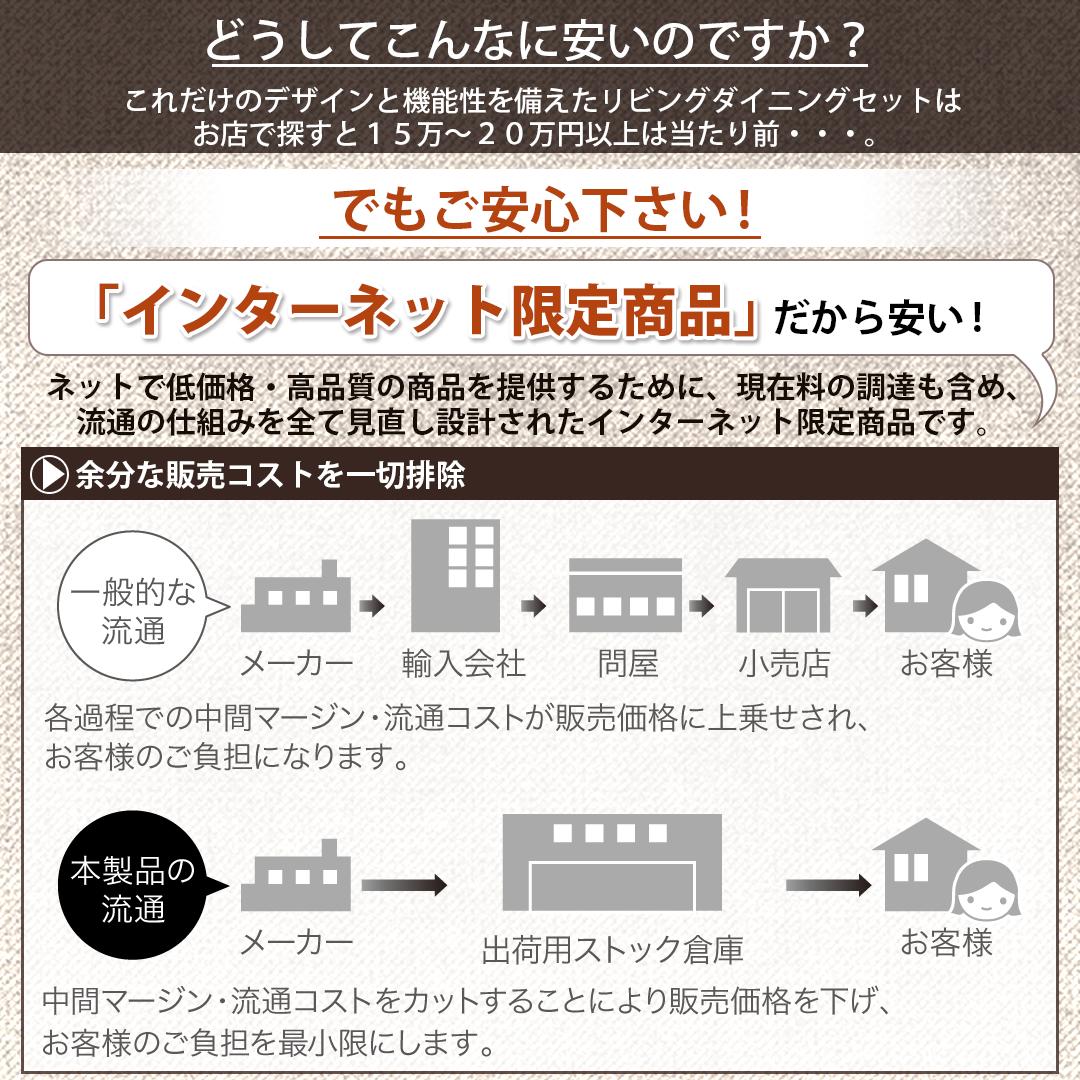 ダイニングテーブル こたつもソファも高さ調節できる 収納付きリビングダイニングシリーズ ダイニングこたつテーブル単品 W120 組立設置付_19