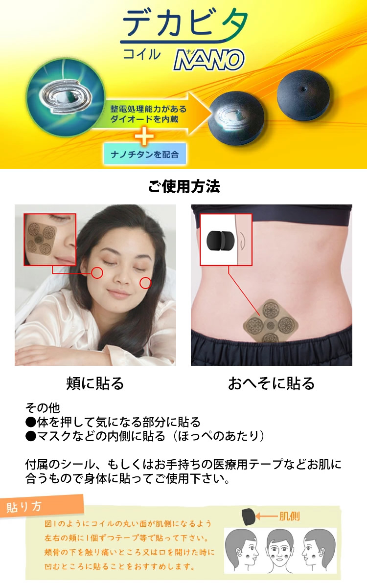 unica 正規販売店 デカビタコイル ナノ (メール便送料無料) 丸山