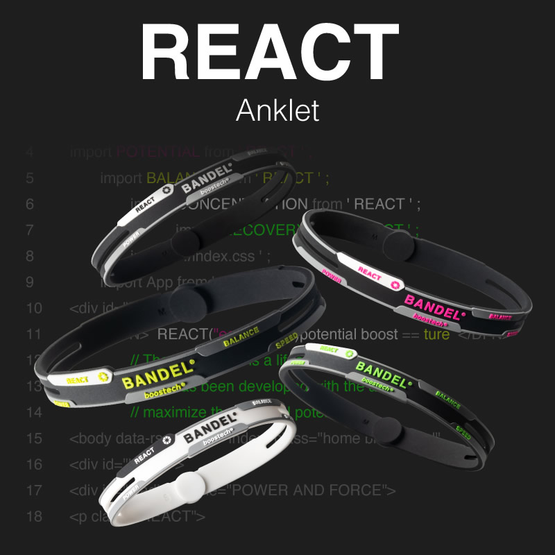 正規販売店 バンデル リアクト アンクレット (メール便送料無料) BANDEL React Anklet シリコン パワー バランス 無料 ギフト  ラッピング :079-5092:キャンディコムウェア - 通販 - Yahoo!ショッピング