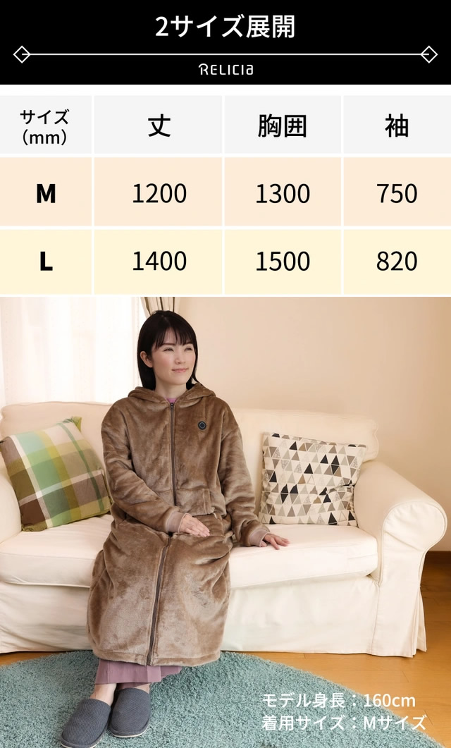 着るヒーター付きブランケット (送料無料) ブランケット 電気 着る毛布