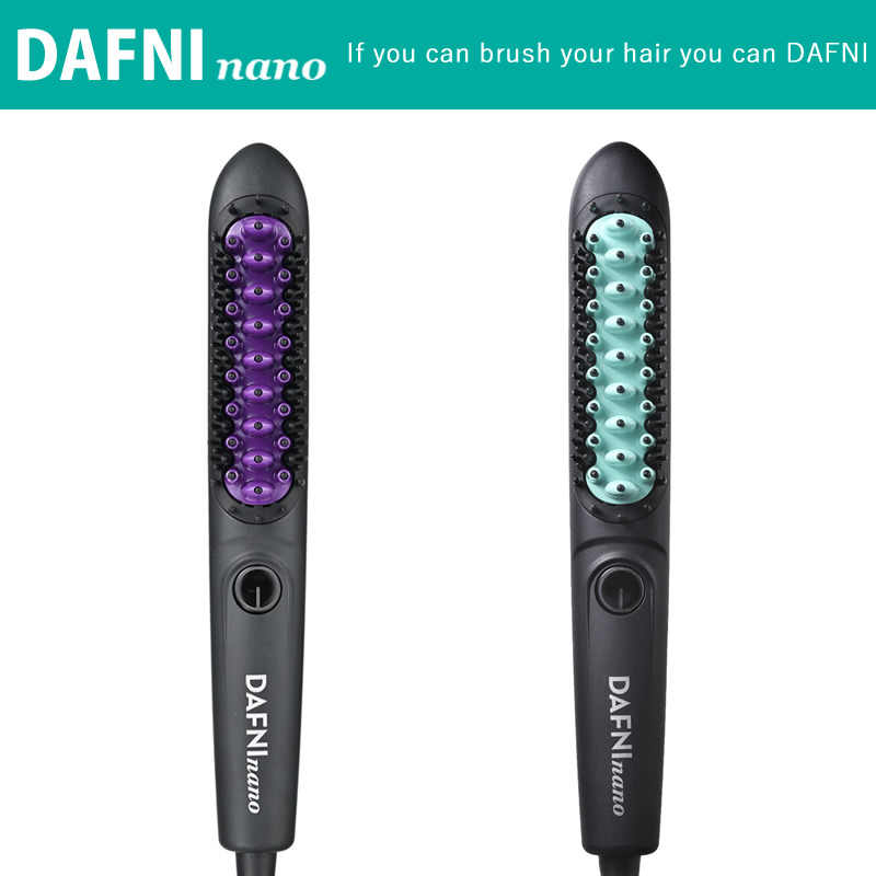 ヤーマン ストレート　ヘアアイロン ブラシ　DAFNI nano ダフニ　ナノ ヤーマン YA-MAN ダフニ ナノ DAFNI nano: 美容・コスメ／は